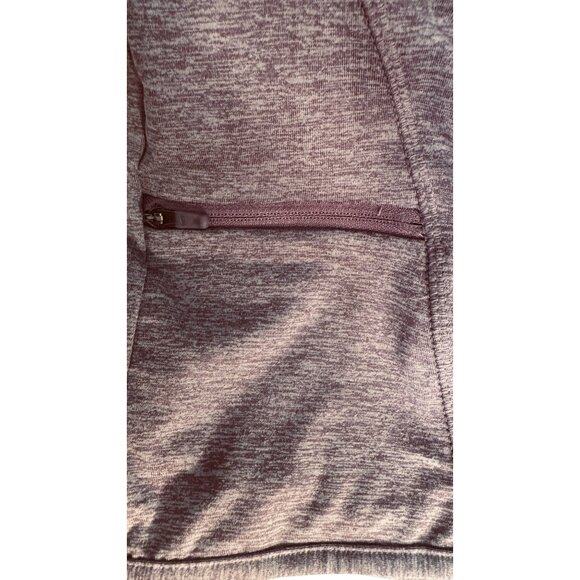 NWT Nike Womens Small Dri-Fit Long Sleeve Heathered Maroon Top - Picture 10 of 14